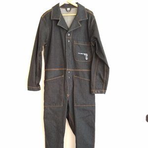 Volcom denim coveralls boiler suit, unique!